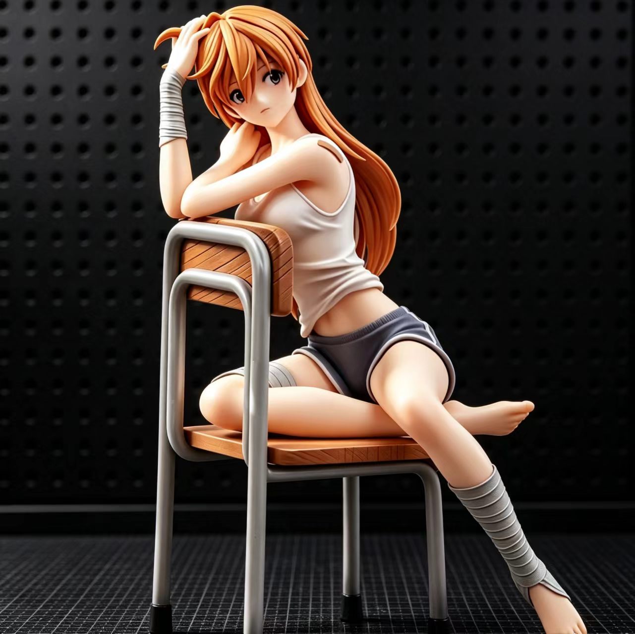 Popular Anime Merchandise - Quiet Art – โมเดลฟิกเกอร์อนิเมะอาสึกะ, ของเล่นสุดฮิต, รูปปั้น,